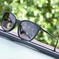 Vintage Polarised Luxury Sunglasses-Matte Black-State of Style