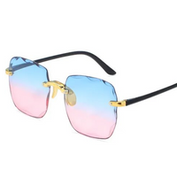 Vintage Rimless Sunglasses-9-State of Style
