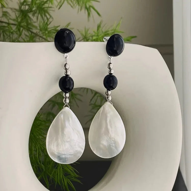 Vintage Shell Earrings - Naia-State of Style