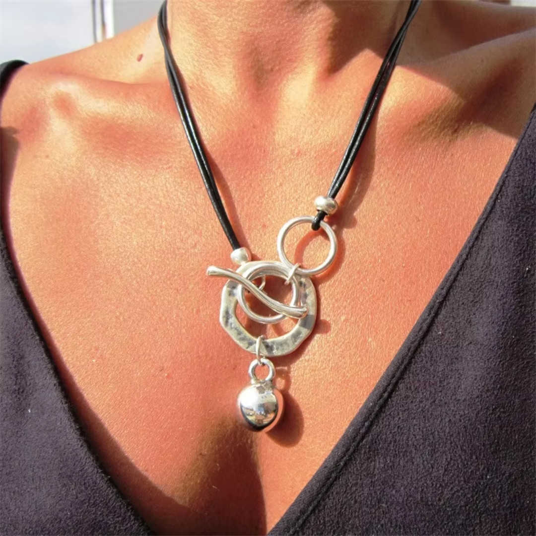 Vintage Silver Necklace - Eloise-State of Style