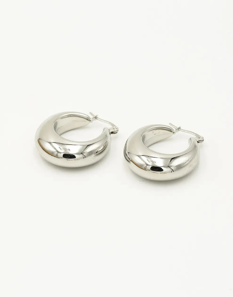 Vintage Style Hoop Earrings-925 Sterling Silver-State of Style