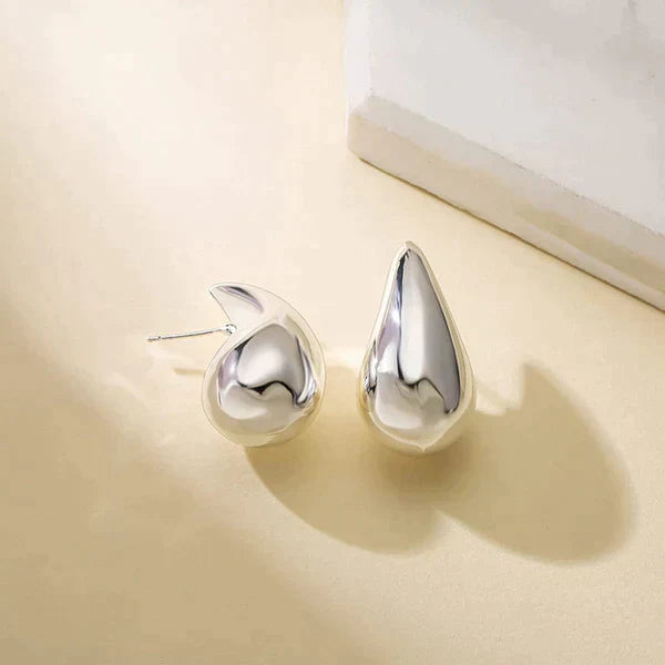 Vintage Teardrop Earrings - Aurielle-Gold-State of Style