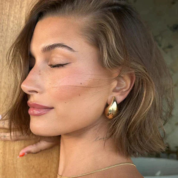 Vintage Teardrop Earrings - Aurielle-Gold-State of Style