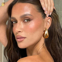 Vintage Teardrop Earrings - Aurielle-Gold-State of Style