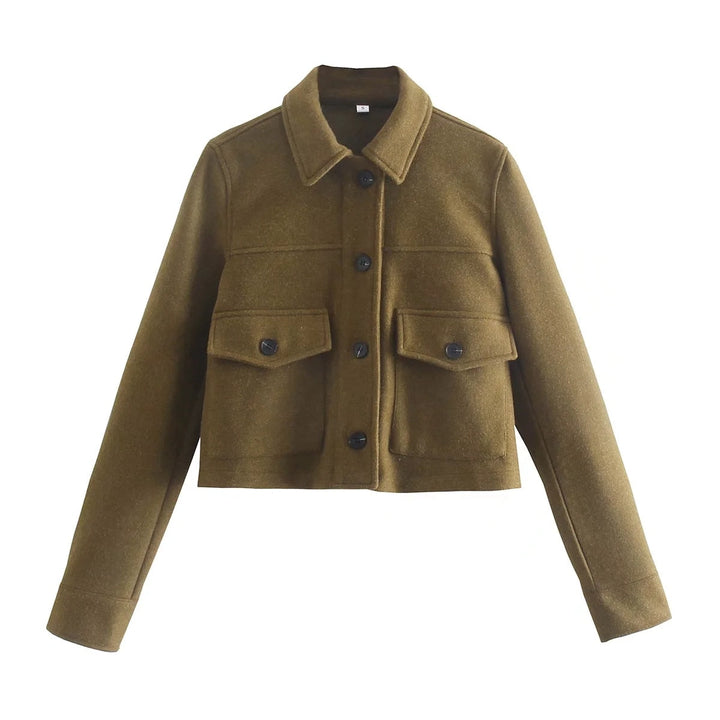 Vintage Women's Jacket | Jemima's Jacket-Army Green-S-State of Style