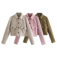 Vintage Women's Jacket | Jemima's Jacket-Pink-S-State of Style