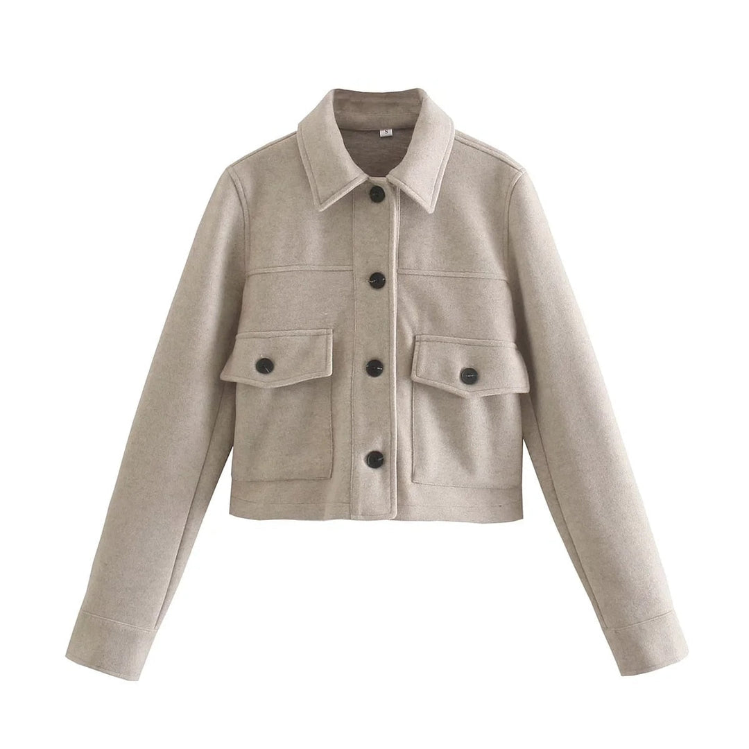 Vintage Women's Jacket | Jemima's Jacket-White-S-State of Style
