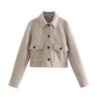 Vintage Women's Jacket | Jemima's Jacket-White-S-State of Style