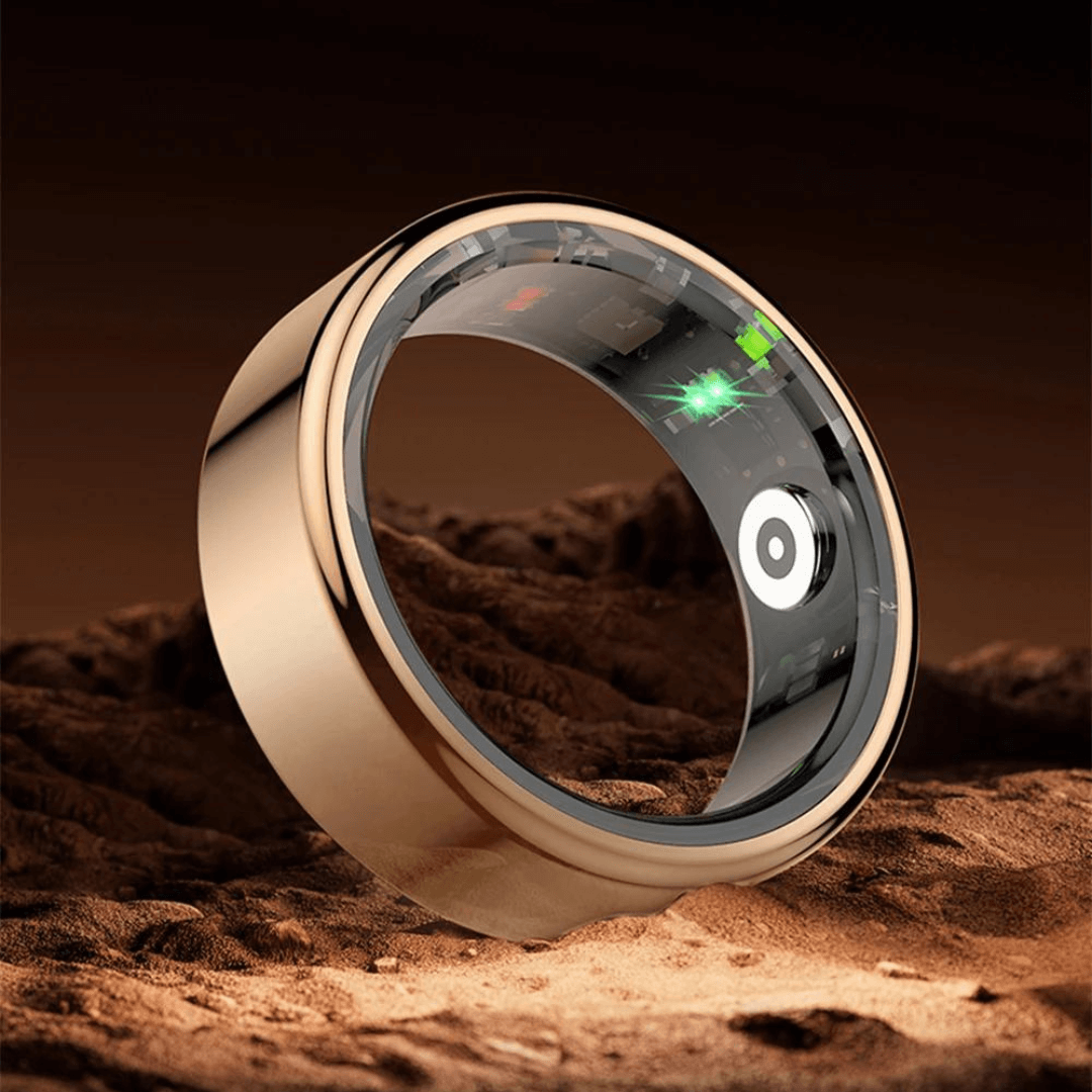 VitaRing Titanium Health Tracker Ring-Black-18.1mm-State of Style