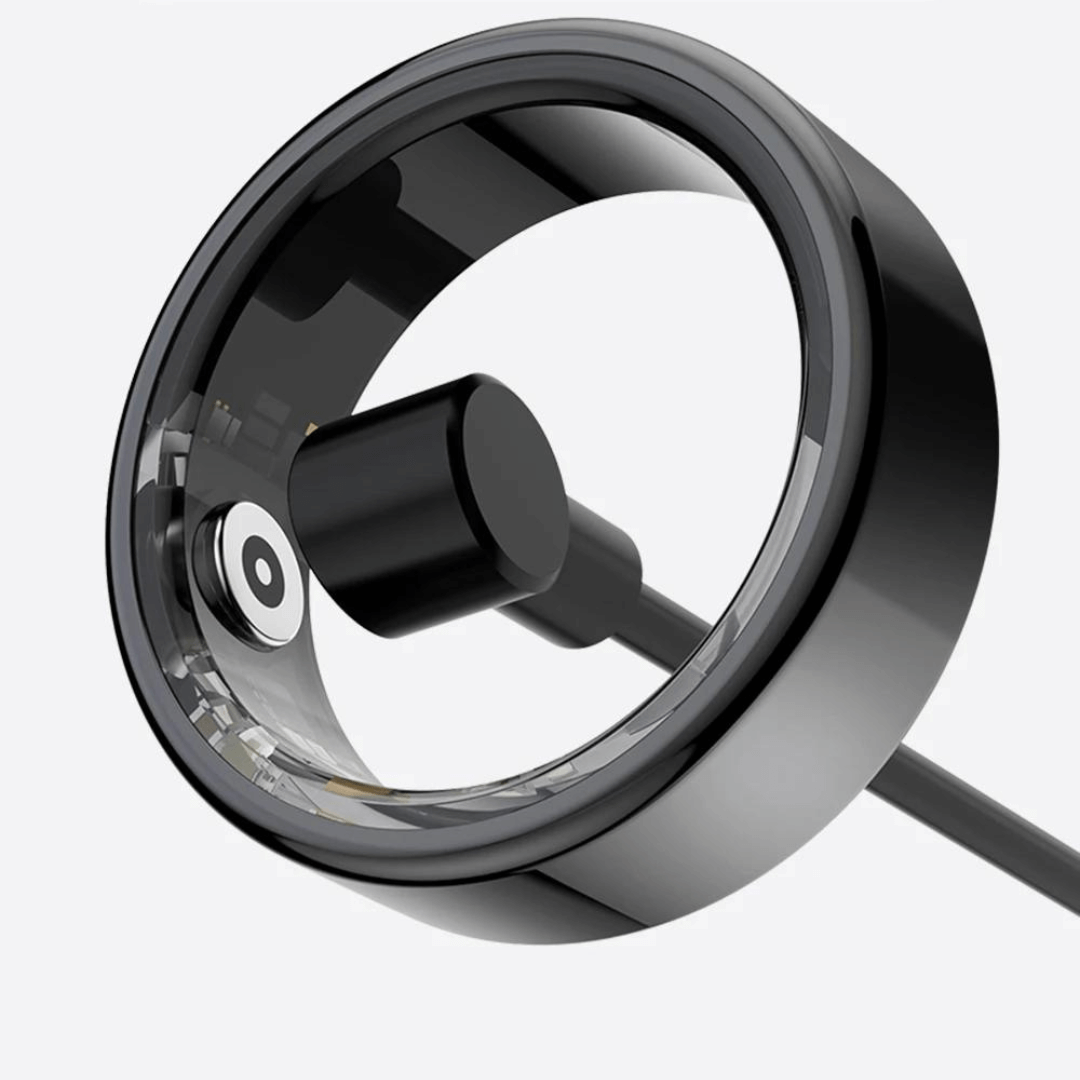 VitaRing Titanium Health Tracker Ring-Black-18.1mm-State of Style
