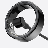 VitaRing Titanium Health Tracker Ring-Black-18.1mm-State of Style
