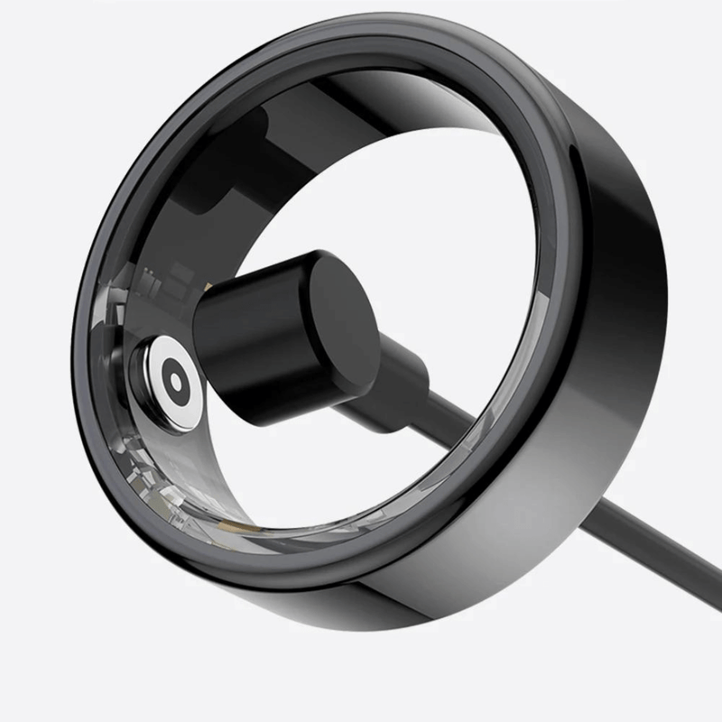 VitaRing Titanium Health Tracker Ring-Black-18.1mm-State of Style