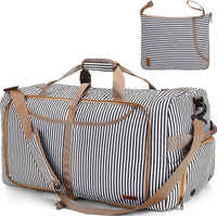 Large Foldable Travel Duffel Bag with Shoe Compartment – Water-Resistant & Durable