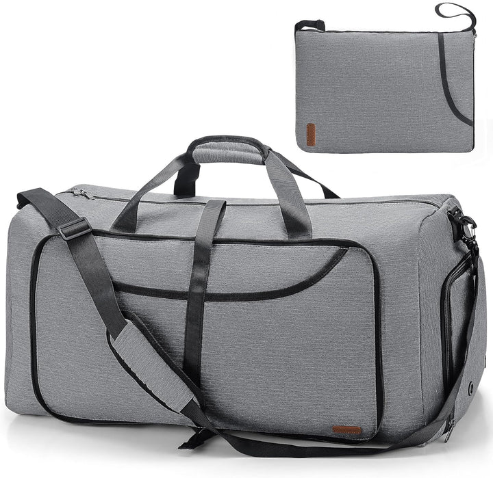 Large Foldable Travel Duffel Bag with Shoe Compartment – Water-Resistant & Durable