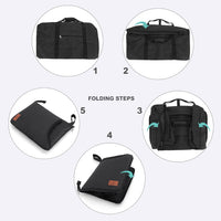 Large Foldable Travel Duffel Bag with Shoe Compartment – Water-Resistant & Durable