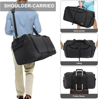 Large Foldable Travel Duffel Bag with Shoe Compartment – Water-Resistant & Durable