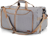 Large Foldable Travel Duffel Bag with Shoe Compartment – Water-Resistant & Durable