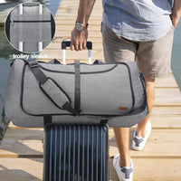 Large Foldable Travel Duffel Bag with Shoe Compartment – Water-Resistant & Durable