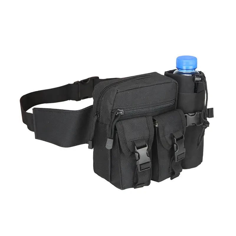 Waist Bag for Hiking and Cycling - AdventureBelt-Black-State of Style