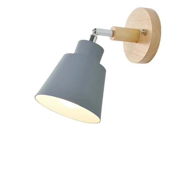 Wall Lamp with Pull Switch - TwistGlow-Grey-Without pull switch-State of Style