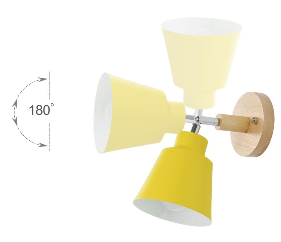 Wall lamp with pull switch - TwistGlow-White-With a Toggle Switch-State of Style