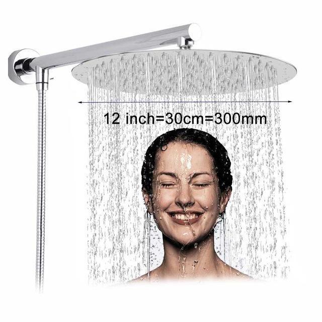 Wall-Mounted Rain Shower - RainFlow Ultra-S-Square-State of Style