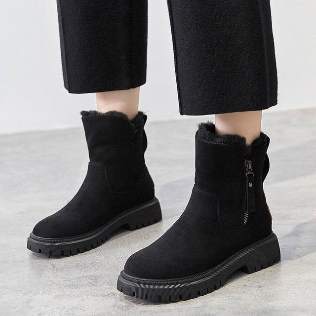 Warm and Comfortable for Winter - Lupine Boots-Black-4-State of Style
