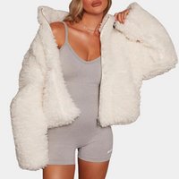 Warm and Soft Ladies' Coat - Livia-Black-XS-State of Style