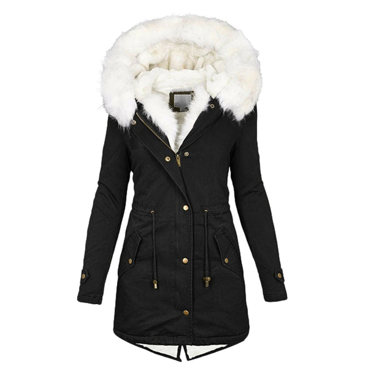 Warm and Stylish Winter Coat - Elin-Black-S-State of Style