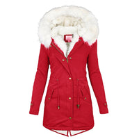 Warm and Stylish Winter Coat - Elin-Red-S-State of Style