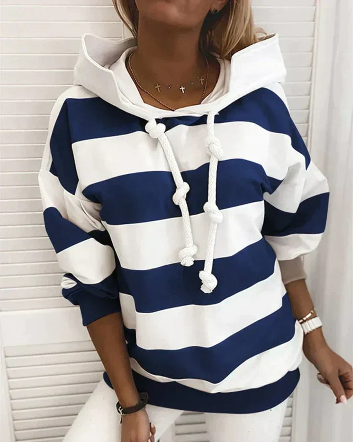 Warm and Stylish Women's Hoodie - Elise-Blue-XS-State of Style