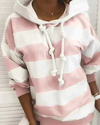 Warm and Stylish Women's Hoodie - Elise-Pink-XS-State of Style