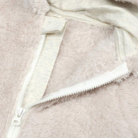 Warm Baby Romper with Hood-Footless beige-0-3M-State of Style