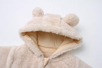 Warm Baby Romper with Hood-Footless beige-0-3M-State of Style
