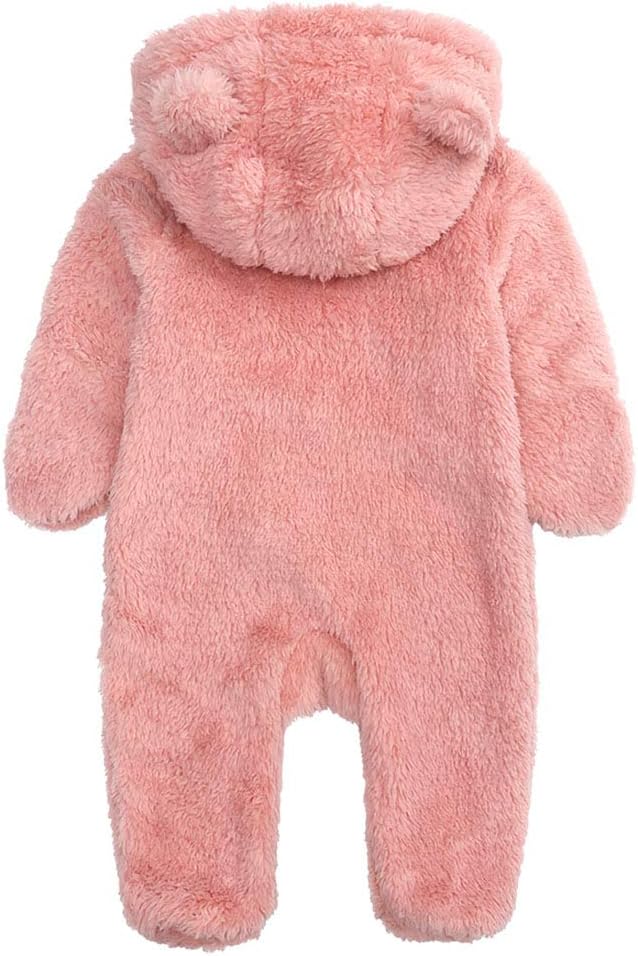 Warm Baby Romper with Hood-Footless beige-0-3M-State of Style