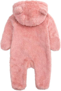 Warm Baby Romper with Hood-Footless beige-0-3M-State of Style