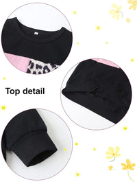 Warm Baby Sweater Set for Girls-Black-12-18 Months-State of Style