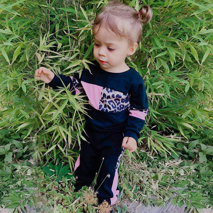 Warm Baby Sweater Set for Girls-Black-12-18 Months-State of Style