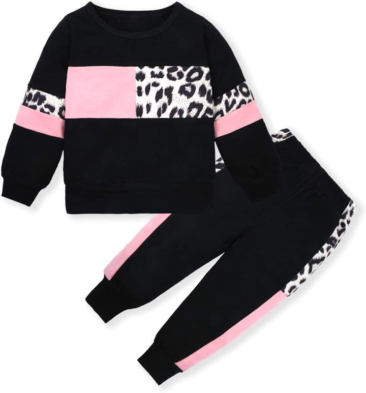 Warm Baby Sweater Set for Girls-Black-12-18 Months-State of Style