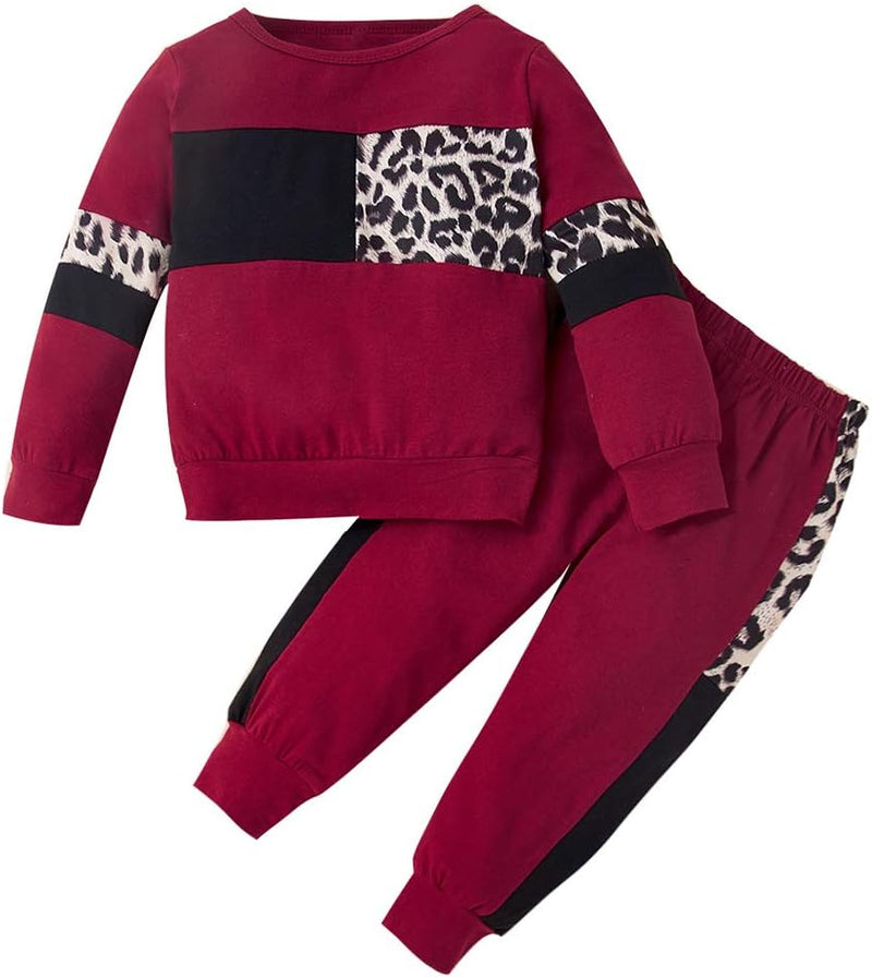 Warm Baby Sweater Set for Girls-Red-12-18 Months-State of Style