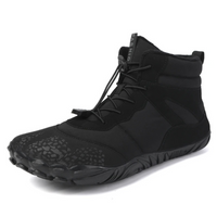 Warm Barefoot Snow Boots - FrostFlex-Black-3.5-State of Style