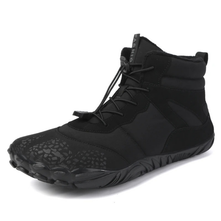 Warm Barefoot Snow Boots - FrostFlex-Black-3.5-State of Style