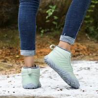 Warm Barefoot Snow Boots - FrostFlex-Blue-3.5-State of Style