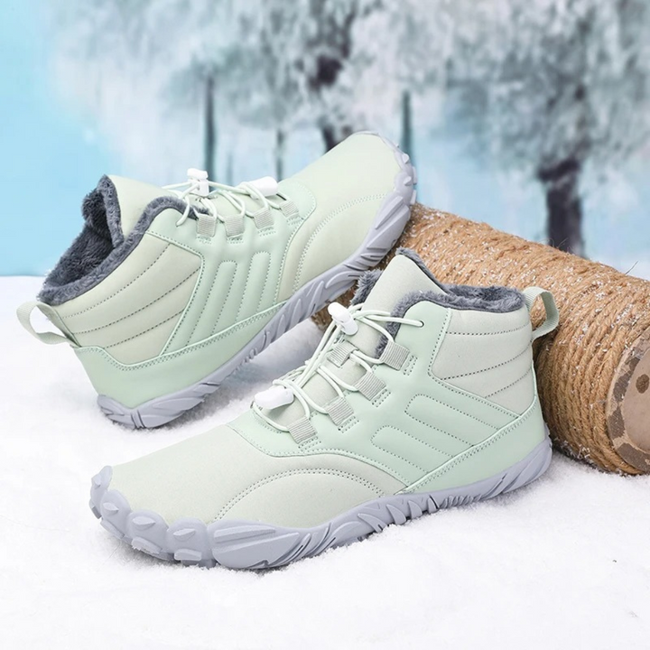 Warm Barefoot Snow Boots - FrostFlex-Green-3.5-State of Style