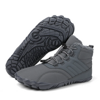 Warm Barefoot Snow Boots - FrostFlex-Grey-5-State of Style