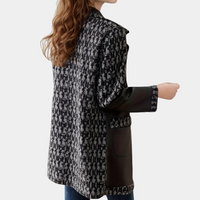 Warm Black Women's Coat with Luxury Finish - Renée-XS-State of Style