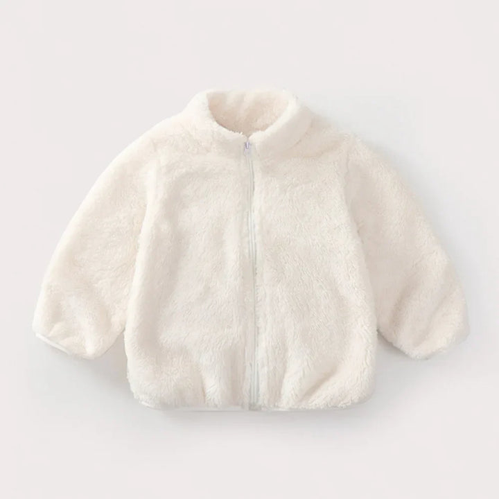 Warm children's coat for autumn and winter-White-6-12M-State of Style