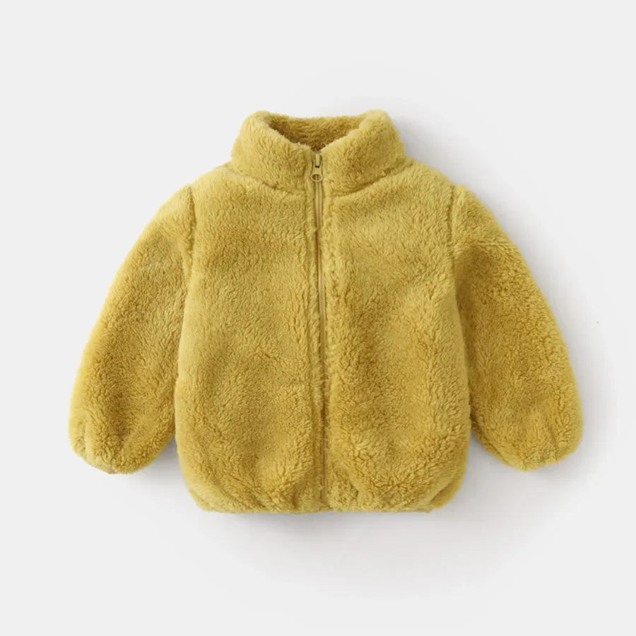 Warm children's coat for autumn and winter-Yellow-6-12M-State of Style
