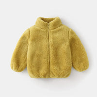 Warm children's coat for autumn and winter-Yellow-6-12M-State of Style