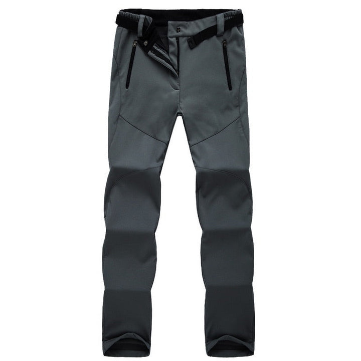 Warm Fleece Softshell Pants - Everest-Grey-S-State of Style
